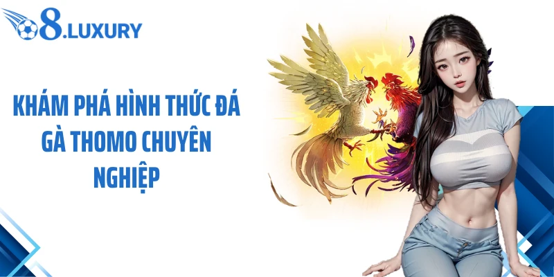 Đá Gà Thomo O8 - Trải Nghiệm Cá Cược Hấp Dẫn Đỉnh Cao 2 Khám phá hình thức đá gà Thomo chuyên nghiệp